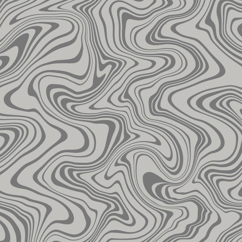 Fluid Wallpaper - Grey