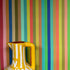Tonal Stripe Wallpaper - Pool