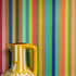 Tonal Stripe Wallpaper - Pool