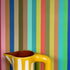 Tonal Stripe Wallpaper - Pool