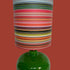 Multi fine striped Lampshade - 30 h x 26 d cm
