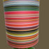 Multi fine striped Lampshade - 30 h x 26 d cm