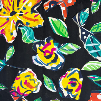 Bright Floral Collage