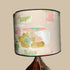 Large Painterly Abstract Lamp shade -  pale pink