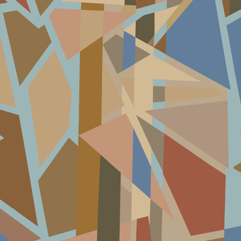 Hypotenuse Mural Wallpaper