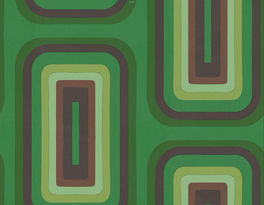 Retro Oblong Geometric wallpaper
