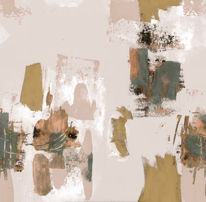 Abstract Painterly Wallpaper- plaster ll