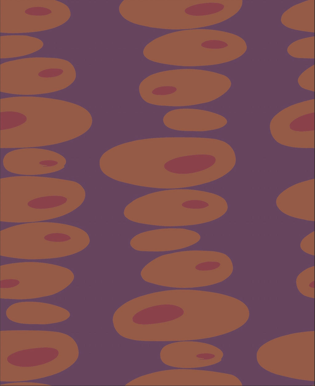 Pebbles Wallpaper - Purple