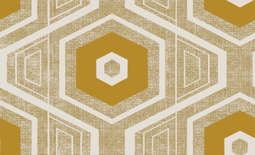 Retro Textured Polygon Wallpaper