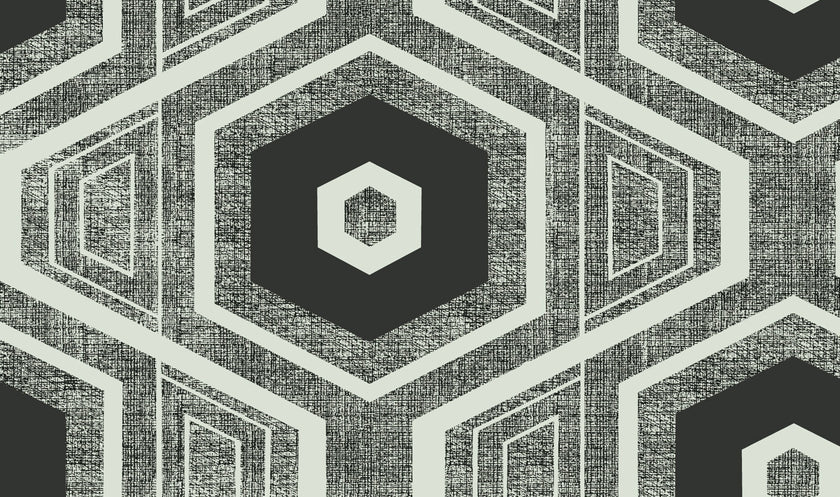 Retro Textured Polygon Wallpaper