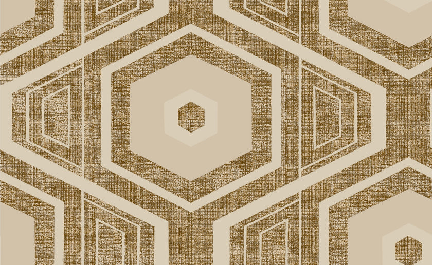 Retro Textured Polygon Wallpaper