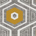 Retro Textured Polygon Wallpaper