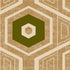 Retro Textured Polygon Wallpaper