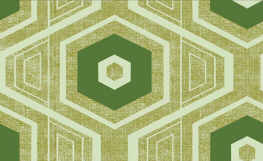 Retro Textured Polygon Wallpaper