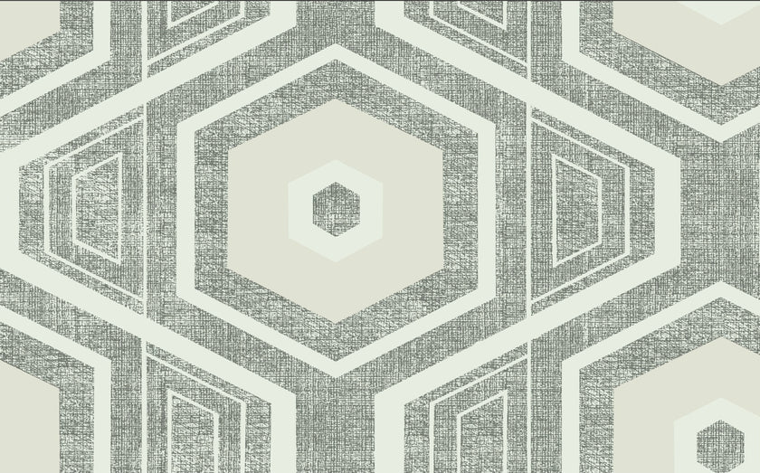 Retro Textured Polygon Wallpaper