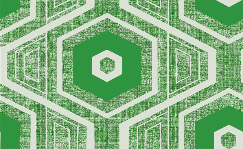 Retro Textured Polygon Wallpaper