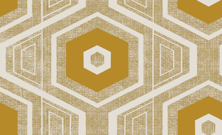 Retro Textured Polygon Wallpaper