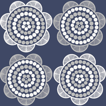 Retro Daisy Wallpaper