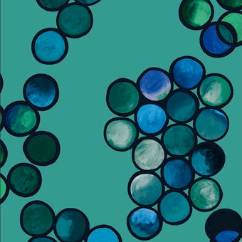 Ombré Circle Wallpaper