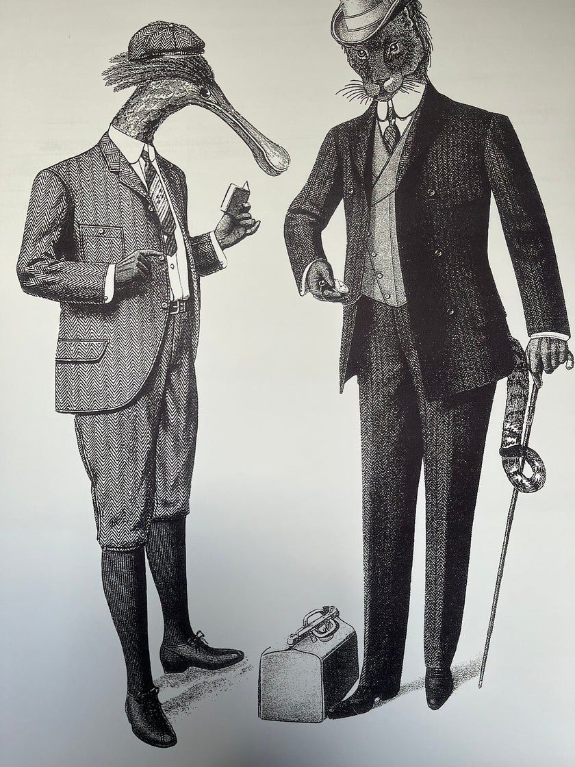 Gentlemanly pursuits Wallpaper.