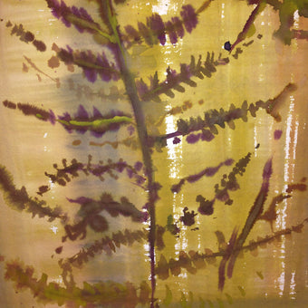 Pressed Fern Watercolour