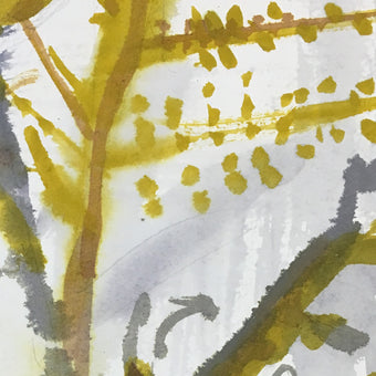 Ferns Watercolour Painting