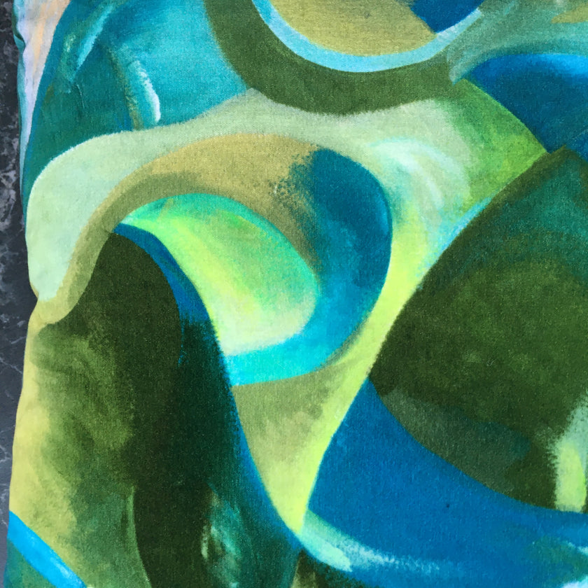 Strata Velvet Cushion