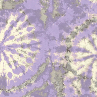 Tie Dye Circle Wallpaper - Lavender