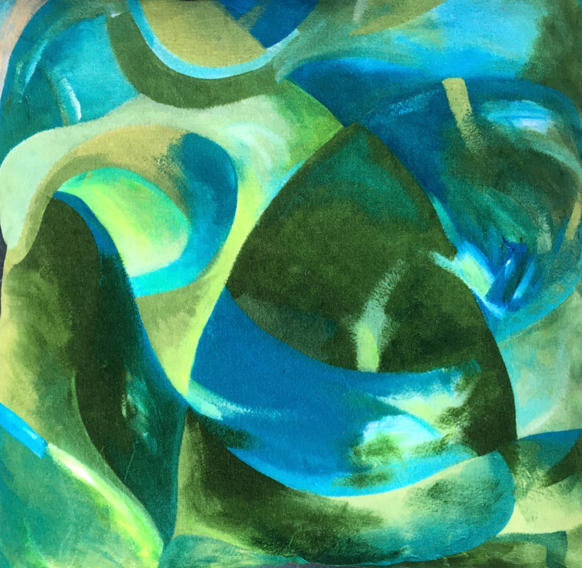 Strata Velvet Cushion