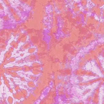Tie Dye Circle Wallpaper - Pink