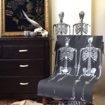 Dem Bones large Skeleton wallpaper
