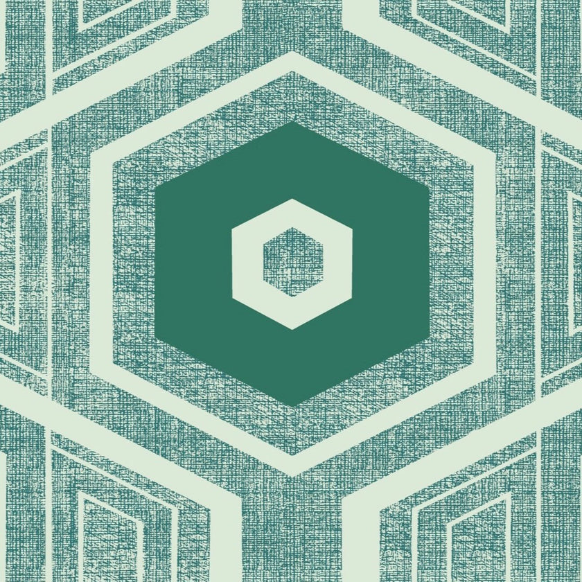 Retro Textured Polygon Wallpaper