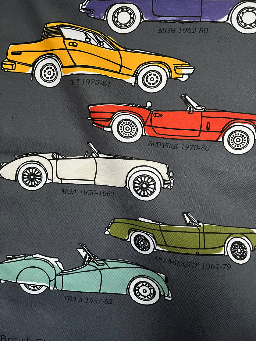 British Classic Cars Tea Towel