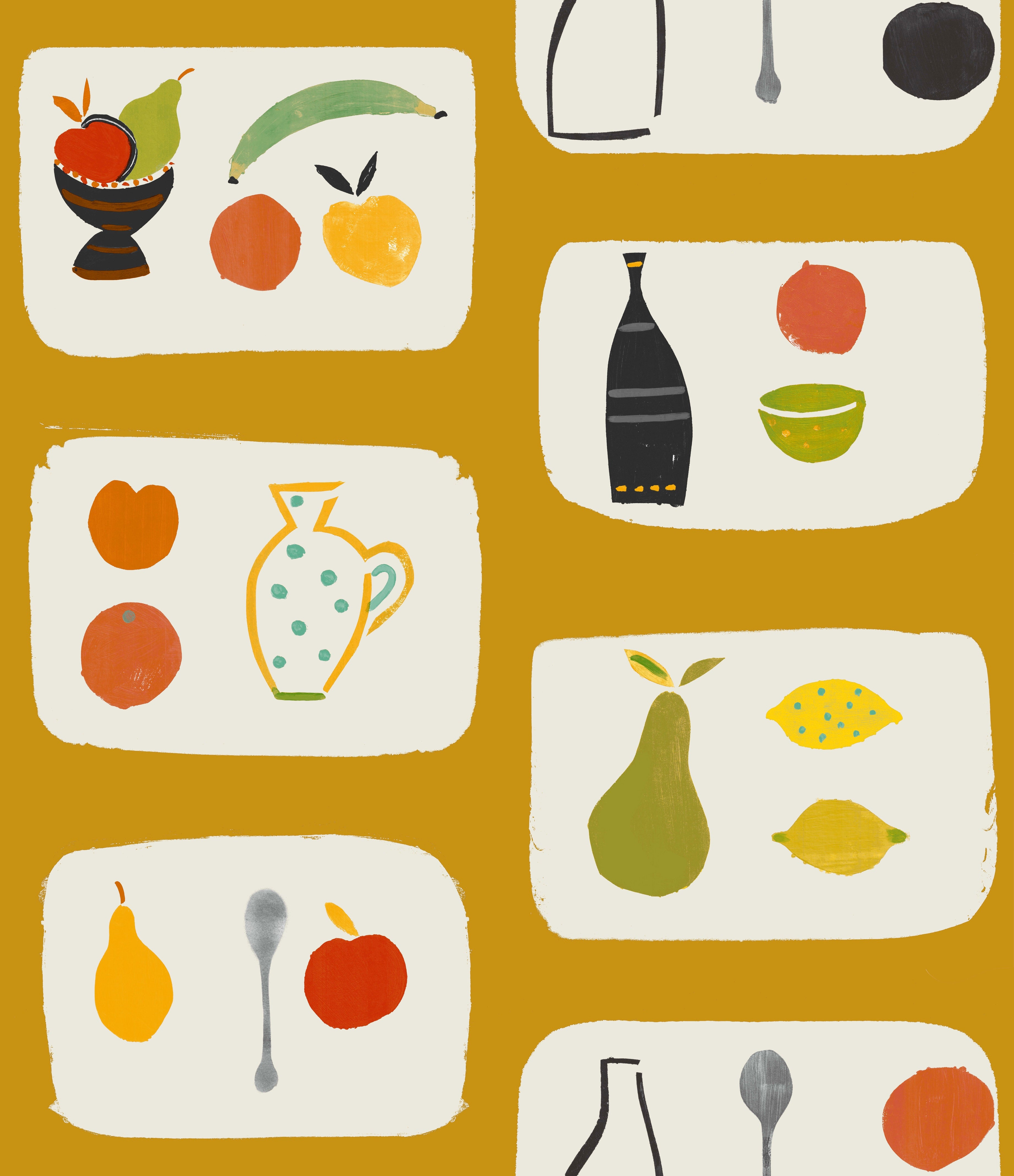 Naive Fruit Wallpaper