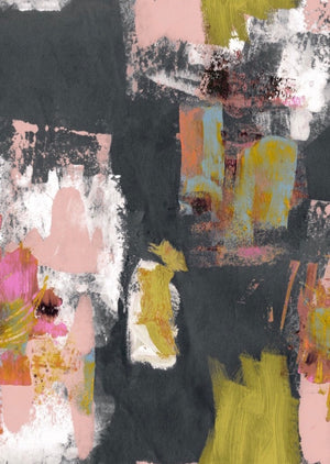 Abstract Painterly Wallpaper