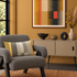Combed Stripe Cushion - Dove