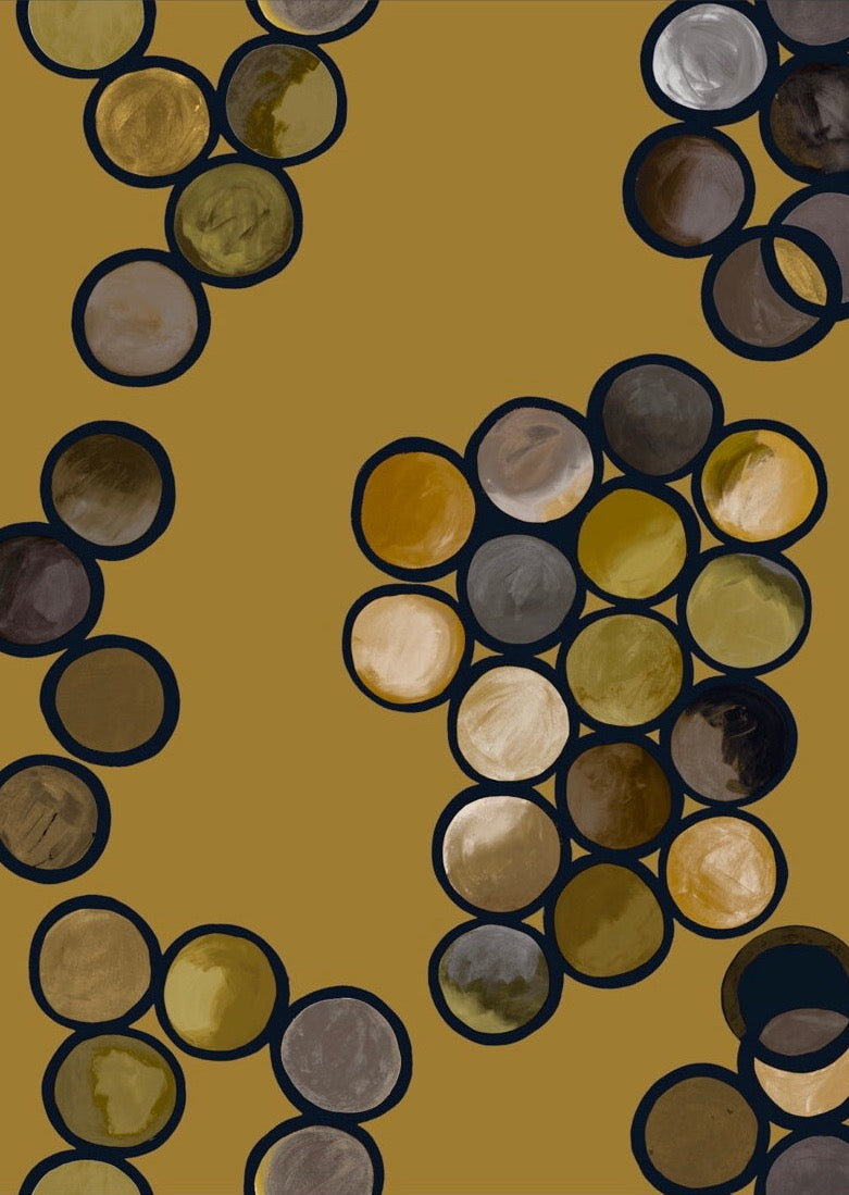 Ombré Circle Wallpaper
