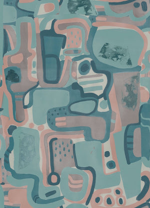 Cubist Jigsaw Wallpaper