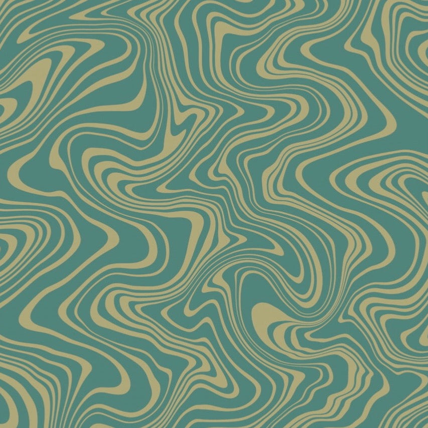 Fluid Wallpaper - Match to  Fiona’s sample x 3 rolls