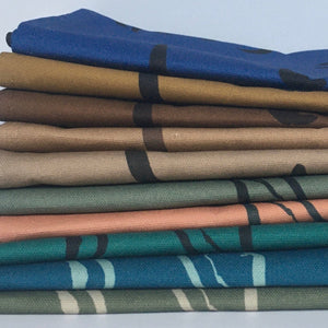 Faces Linen Tea Towel