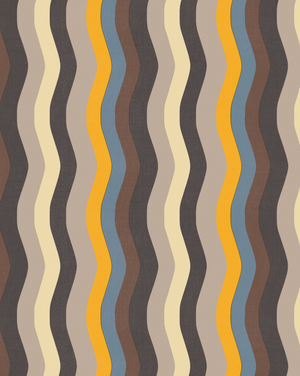 Wavy Stripe Wallpaper