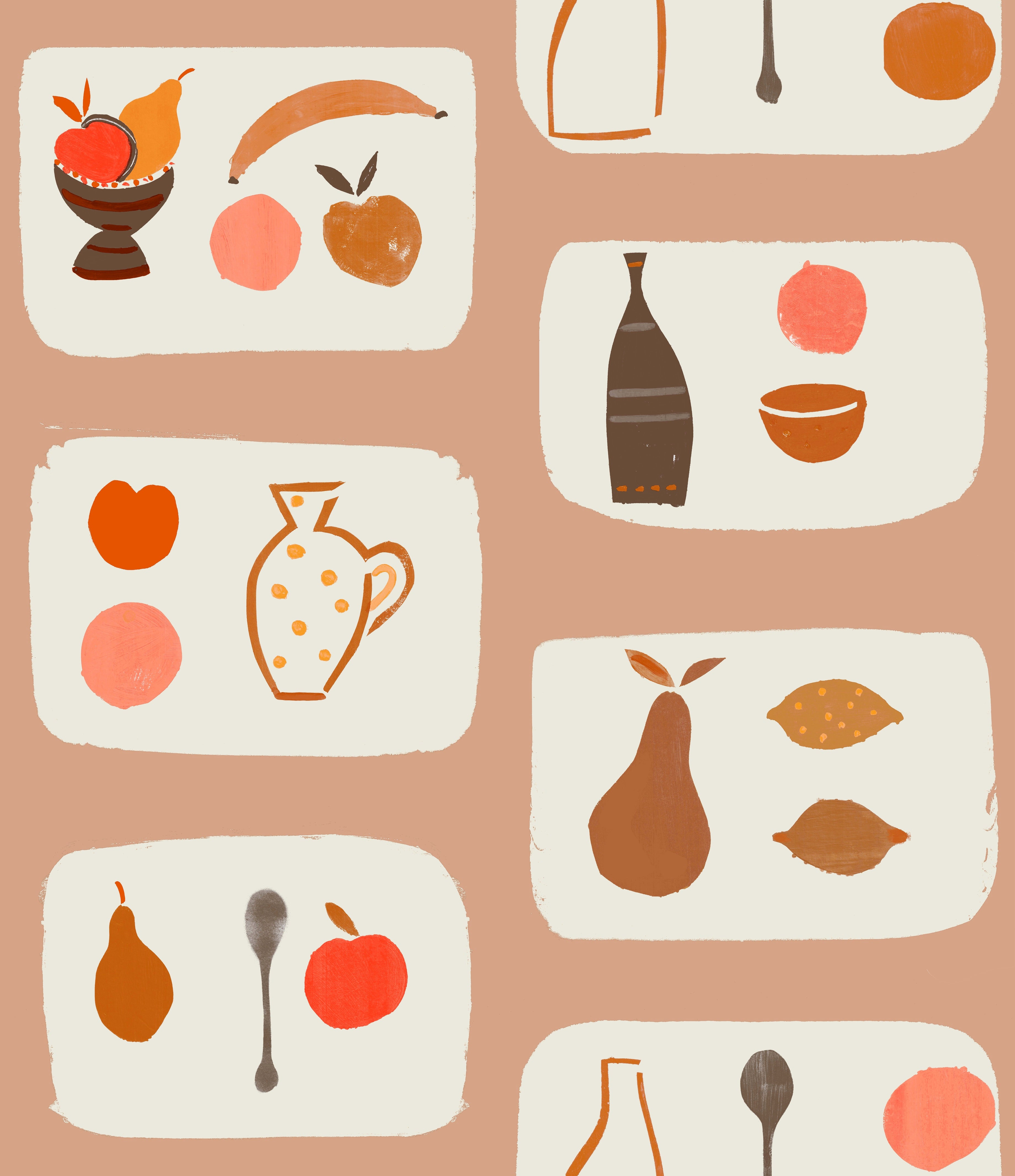 Naive Fruit Wallpaper