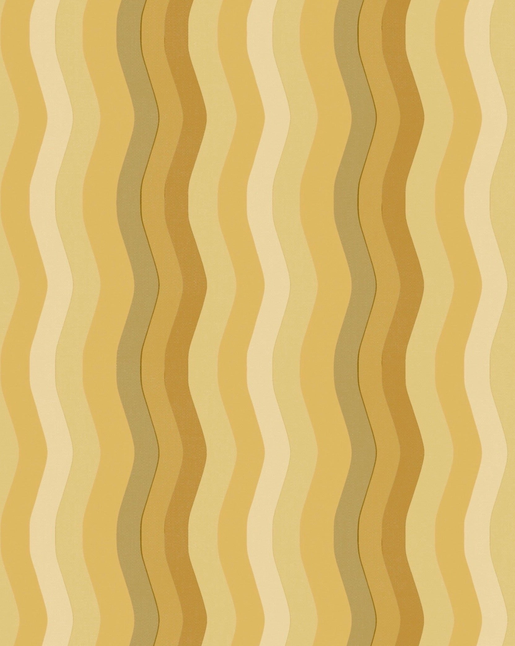 Wavy Stripe Wallpaper