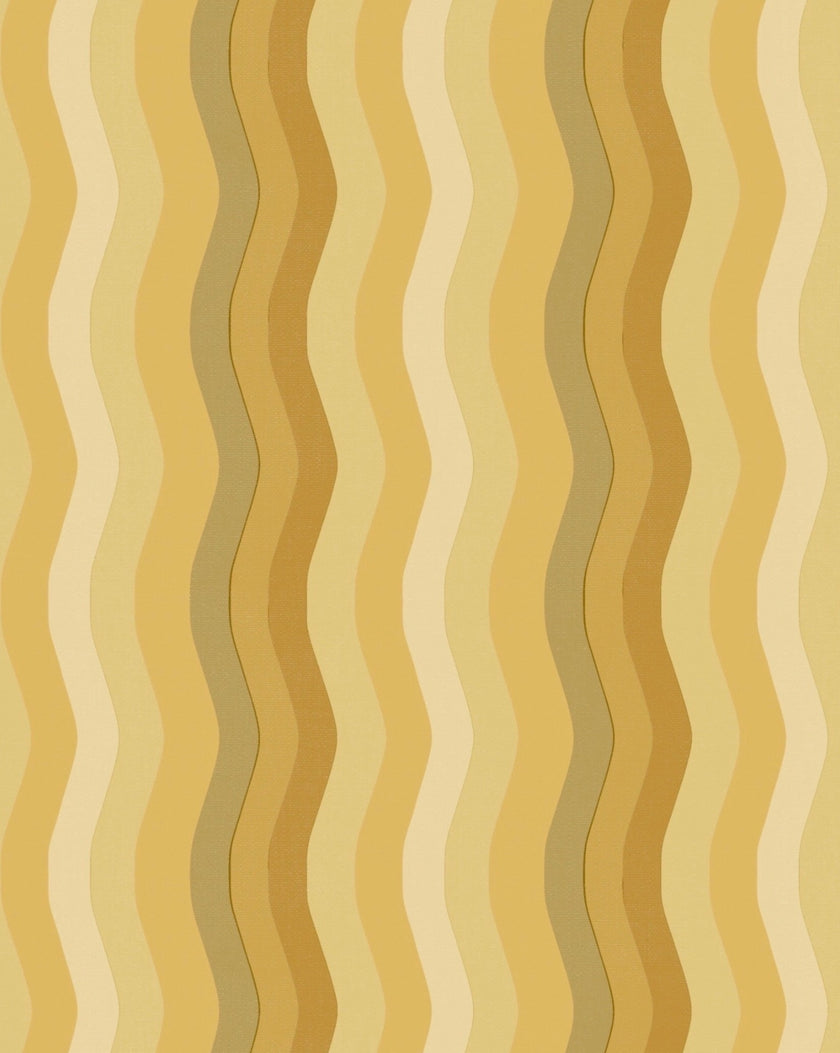 Wavy Stripe Wallpaper