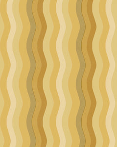 Wavy Stripe Wallpaper