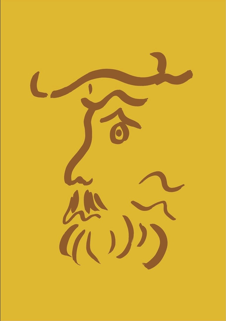 Dancers Face Print - No Three