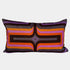 Retro Geometric Velvet - Aubergine