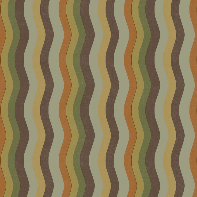 Wavy Stripe Wallpaper
