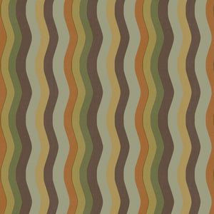 Wavy Stripe Wallpaper
