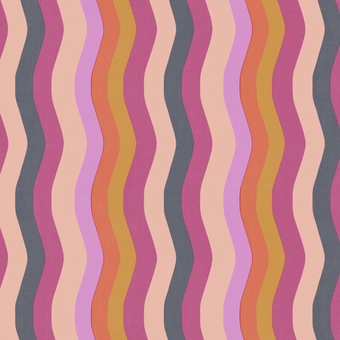 Wavy Stripe Wallpaper